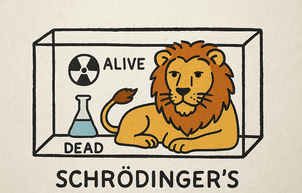 The Paradox of the Cat in the Box — Its relation to the Present State of the World