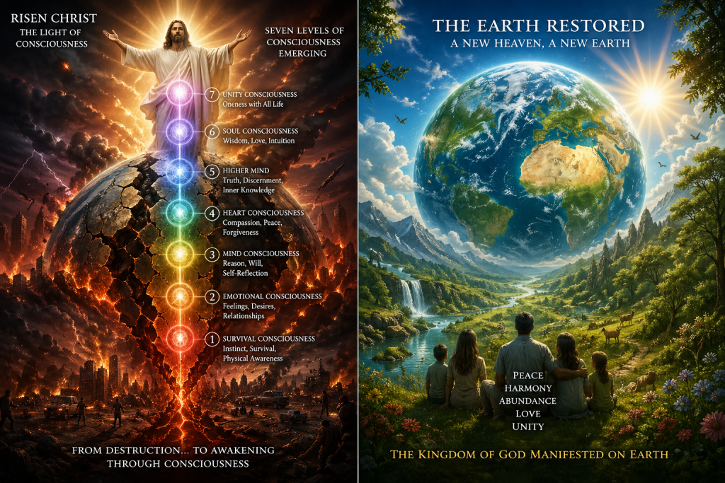 Will Humanity Awaken to Its Consciousness?Will It Overcome a Third World War and the Immense Destruction from a Critically Stressed Earth?