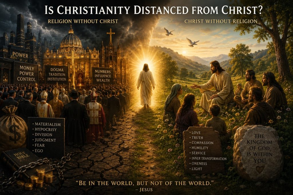 Is Christianity Distanced from Christ?